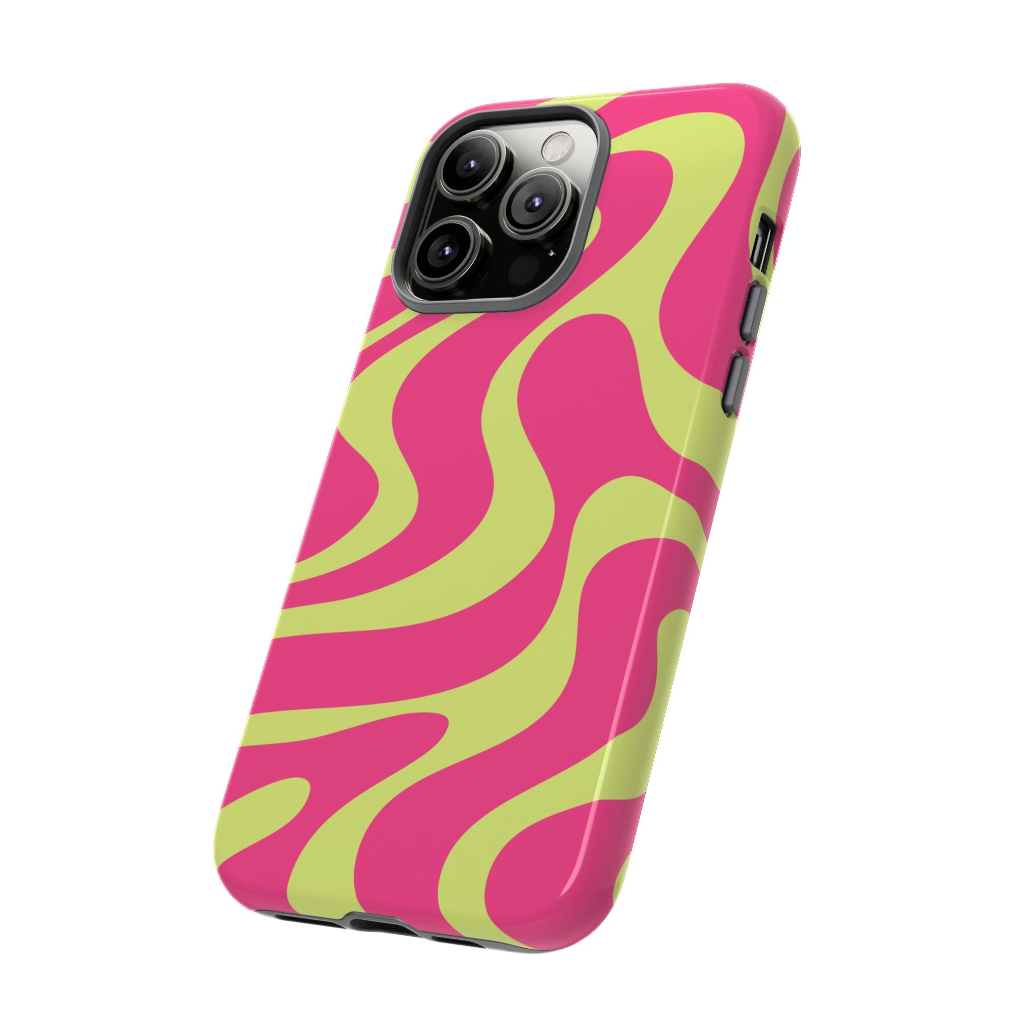 Neon Wavy Phone Case