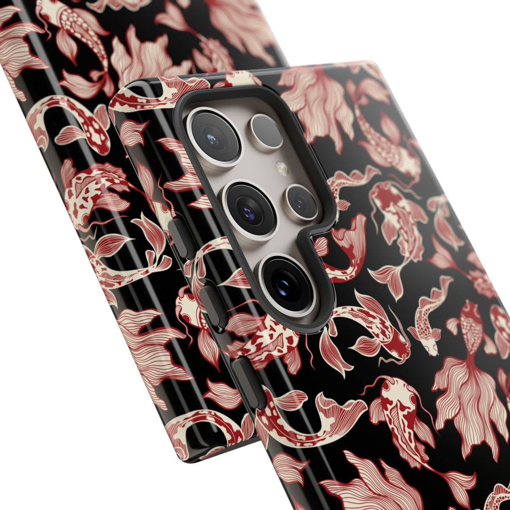 Crimson Koi Phone Case