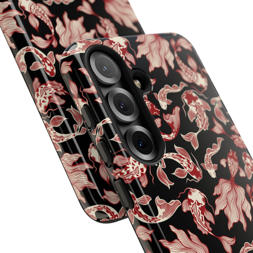 Crimson Koi Phone Case