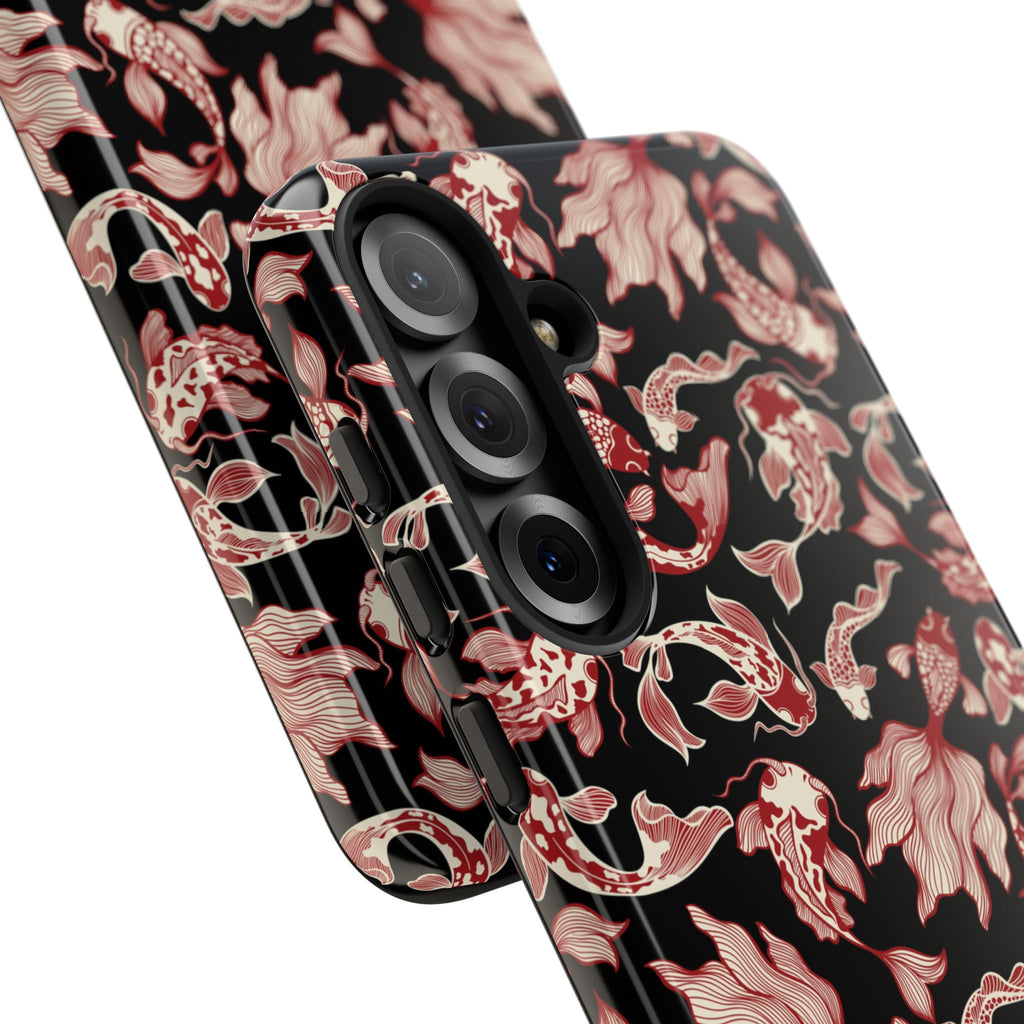 Crimson Koi Phone Case