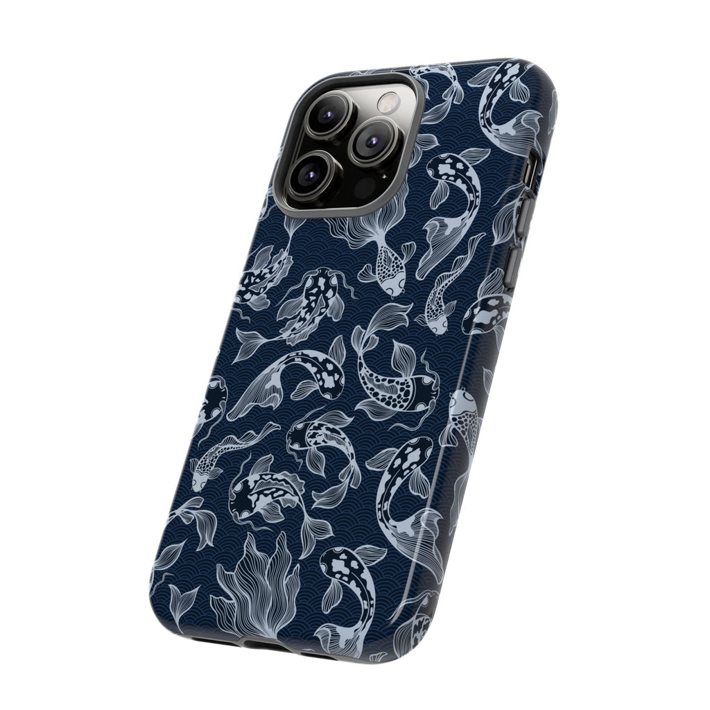 Moonlit Koi Phone Case