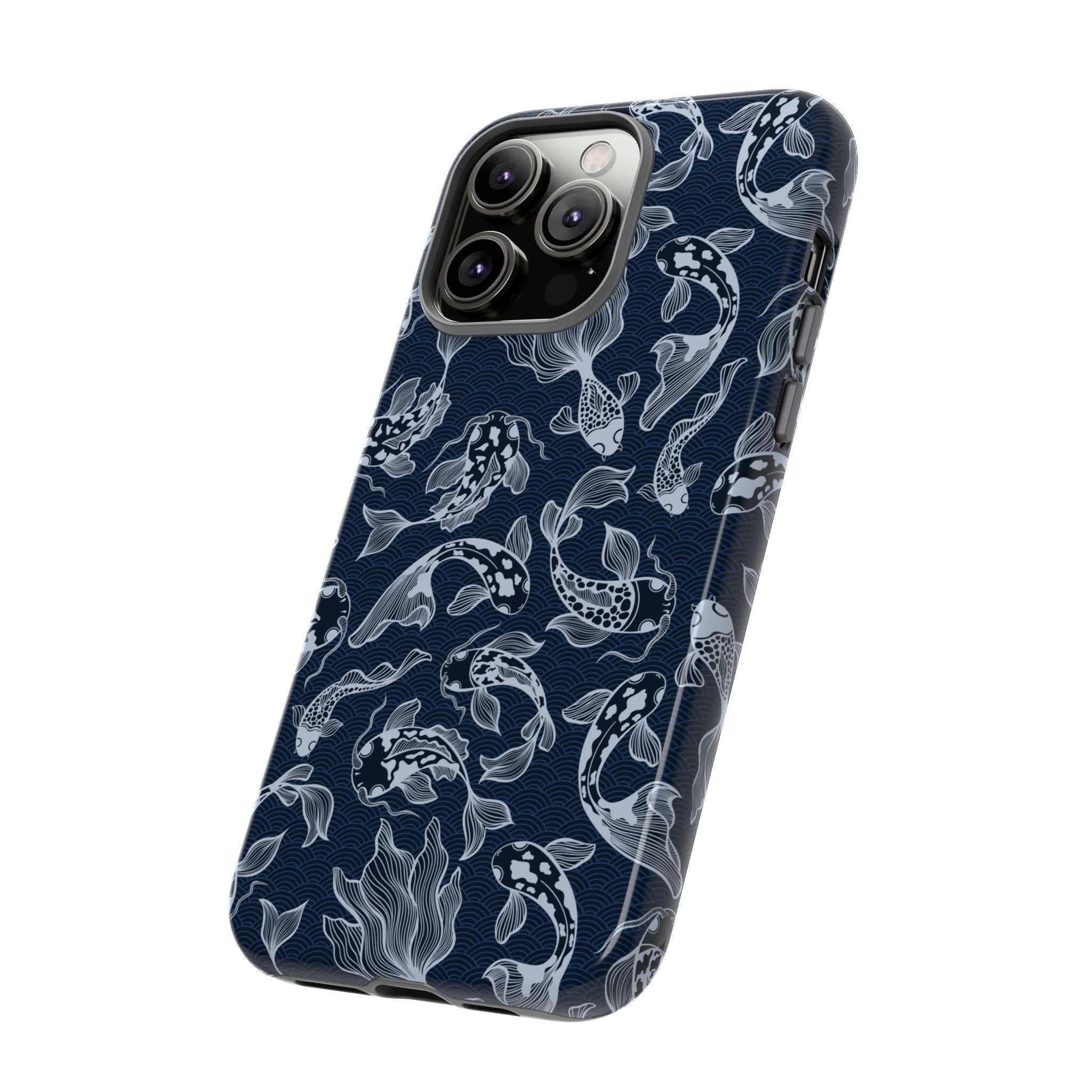 Moonlit Koi Phone Case