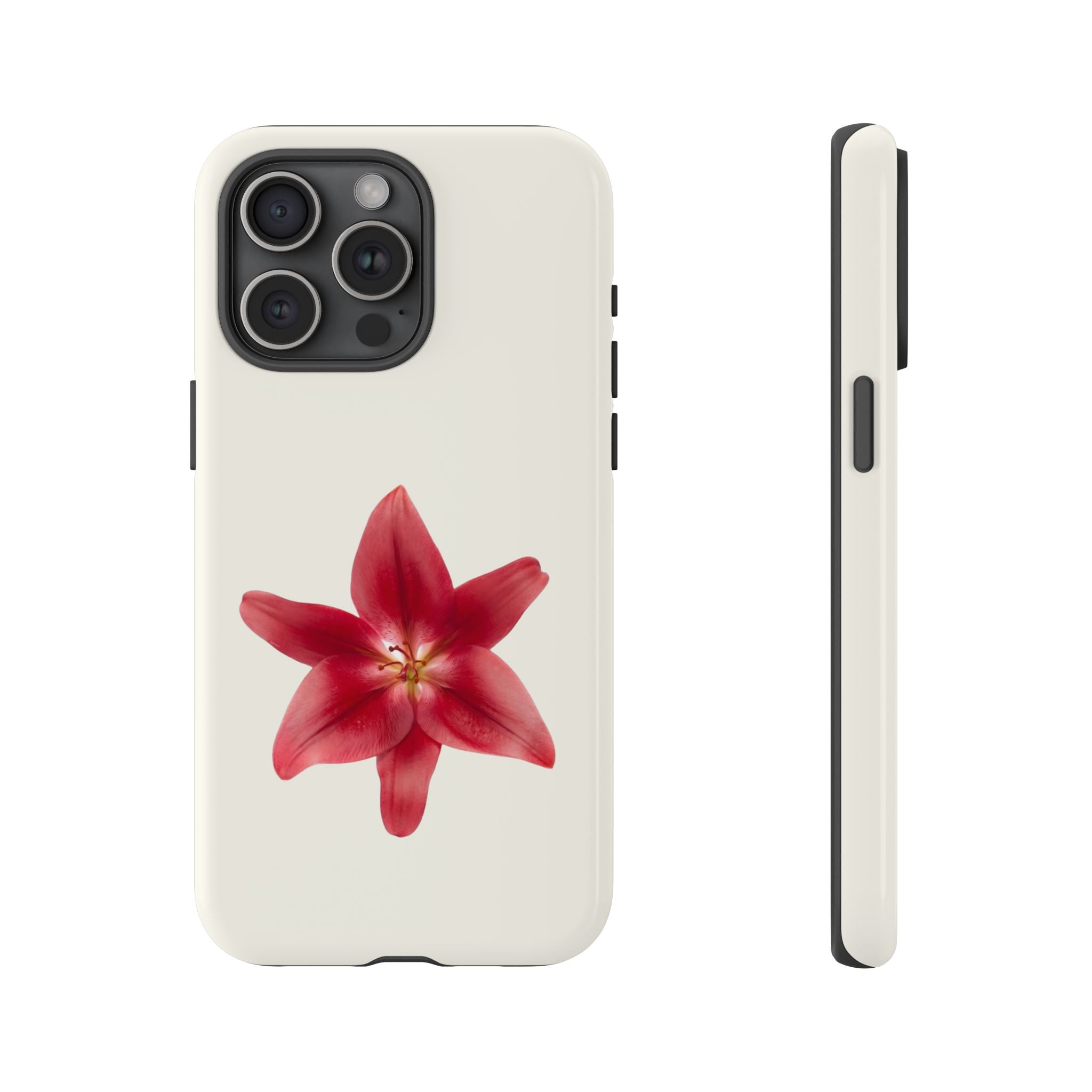 Red Star Lily Phone Case