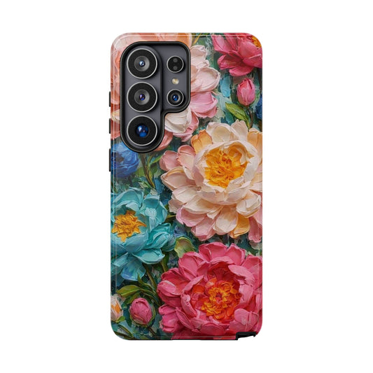 Colorful Peony Phone Case