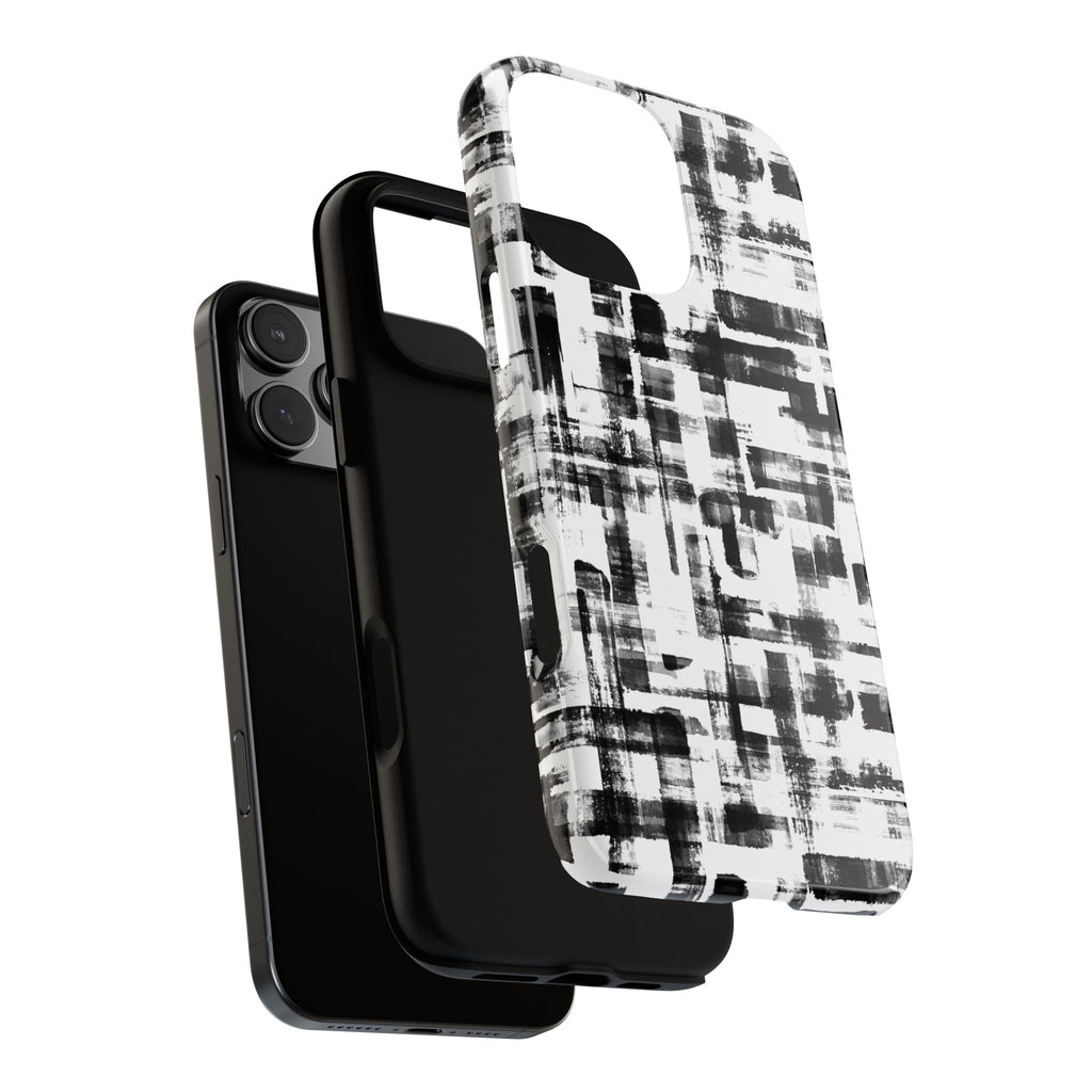 Black & White Abstract Phone Case