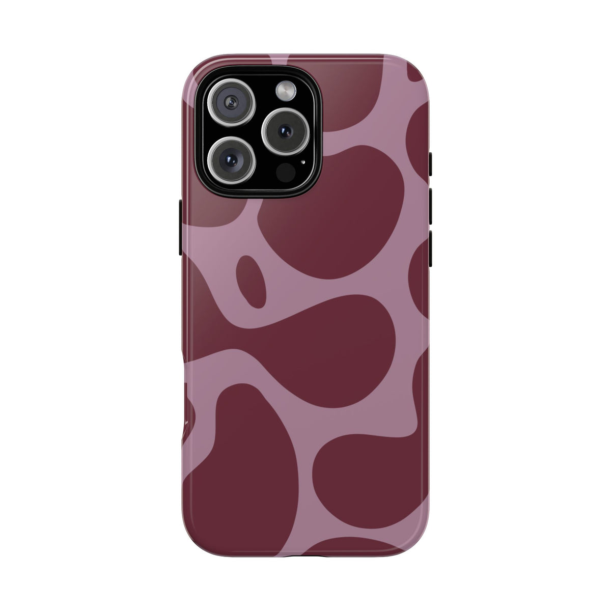 Abstract Burgundy Phone Case