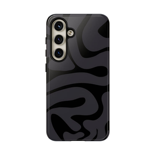 Black swirl Phone Case