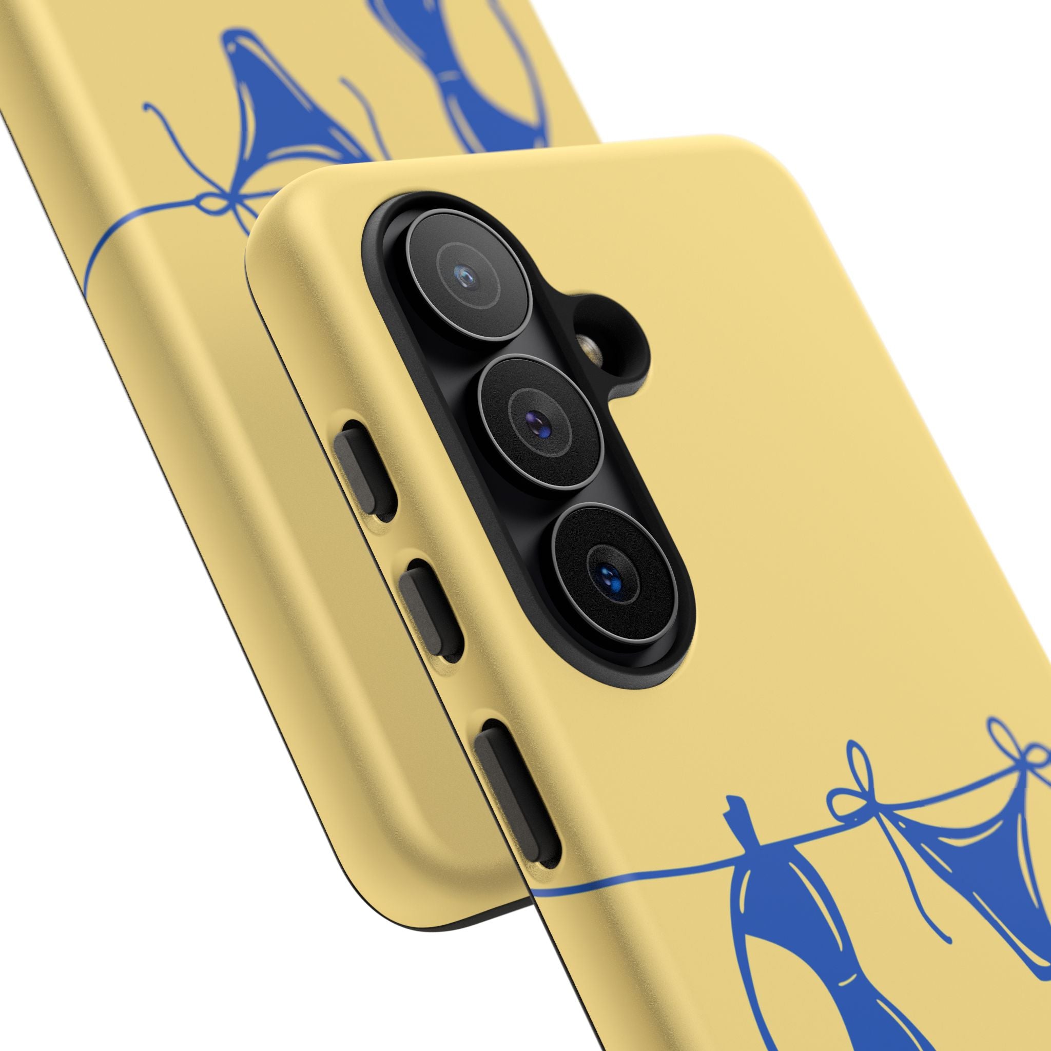 Blue Bikini Line Art Phone Case