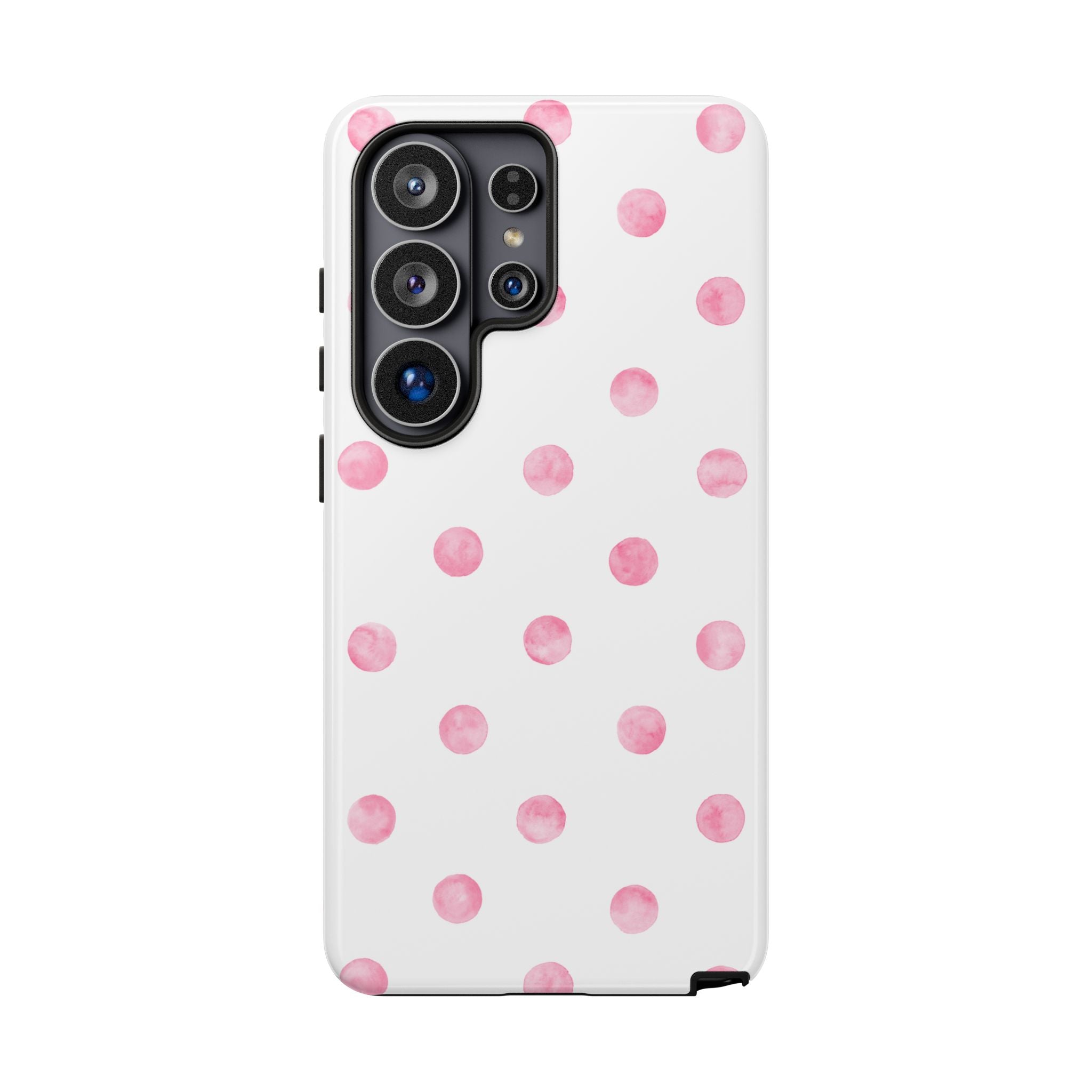 Pink Polka Phone Case