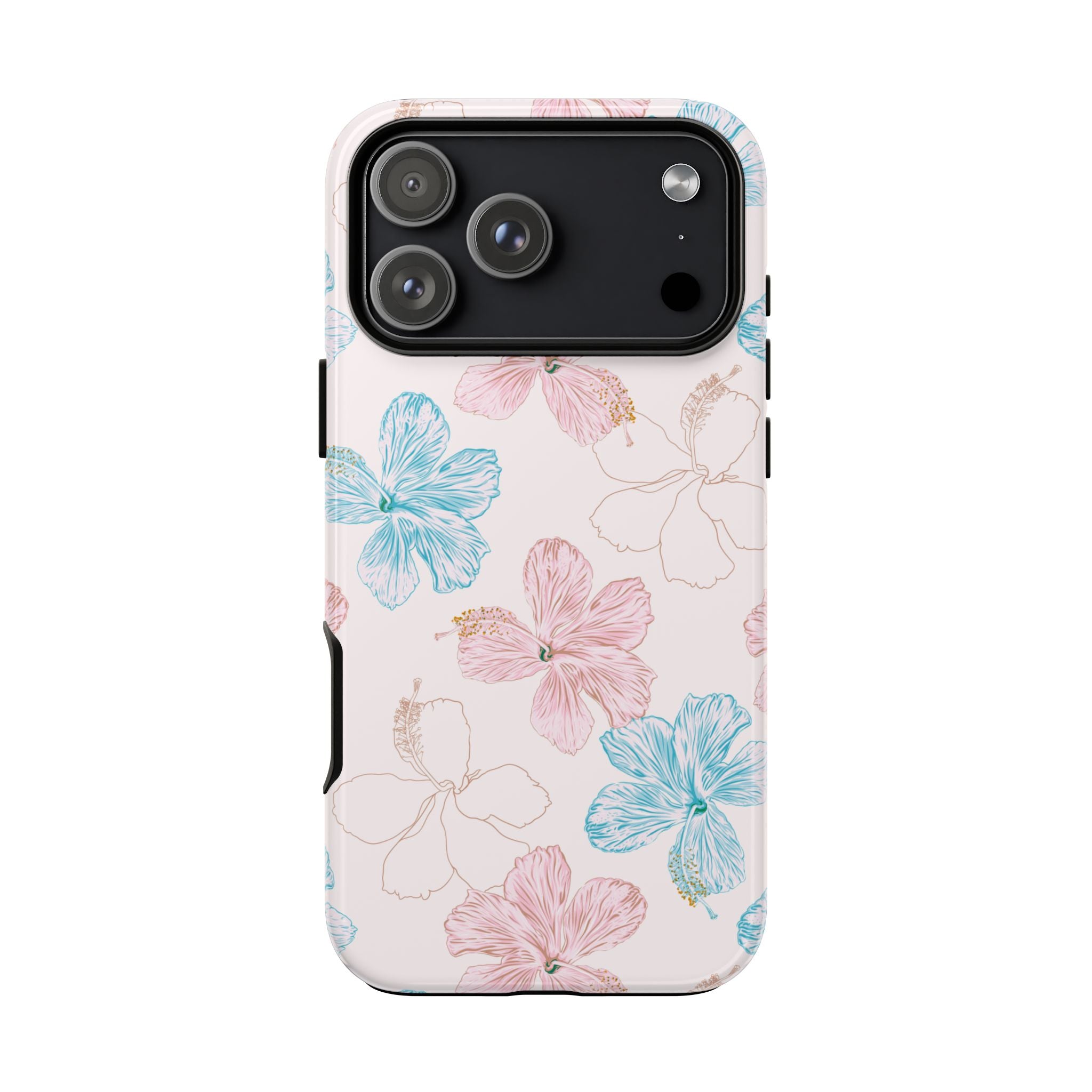 Pastel Hibiscus Phone Case