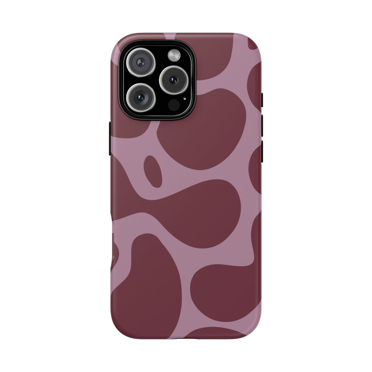 Abstract Burgundy Phone Case