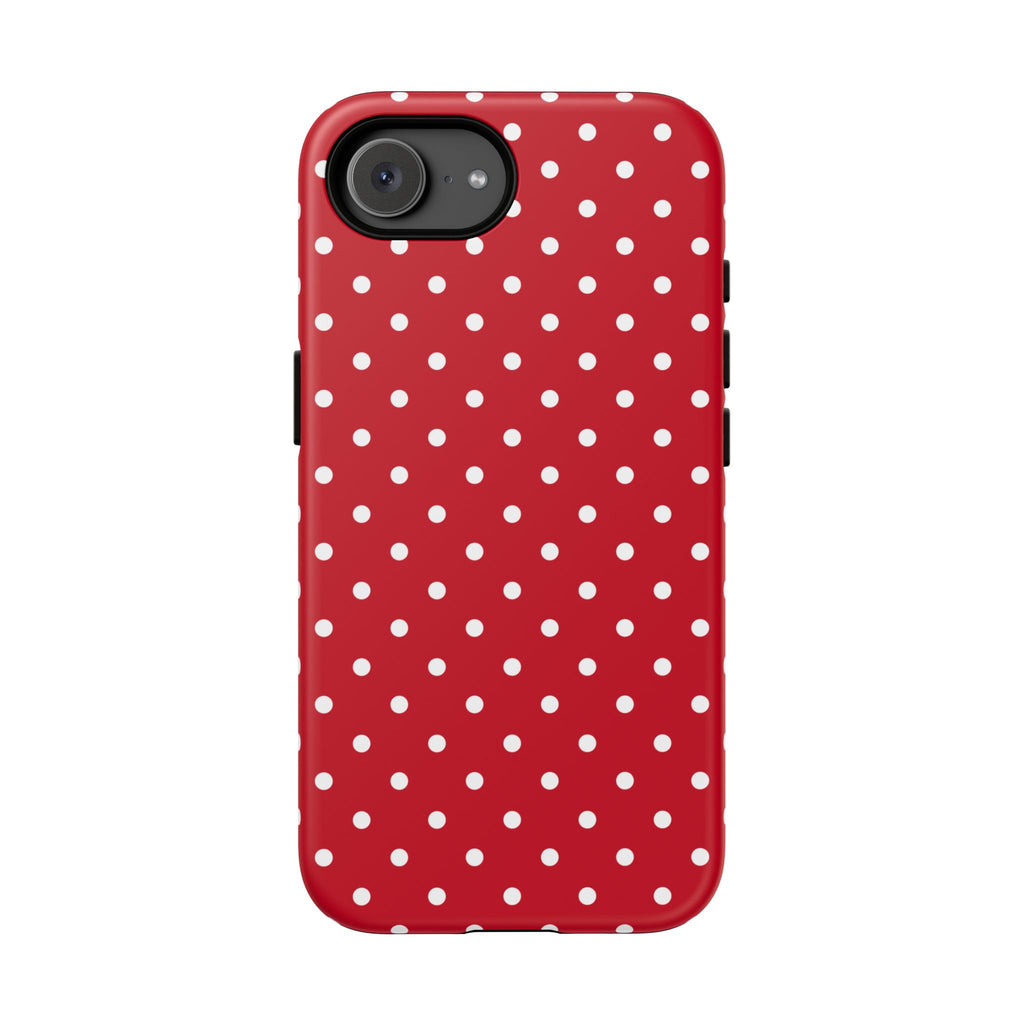Red Polka Dot Phone Case
