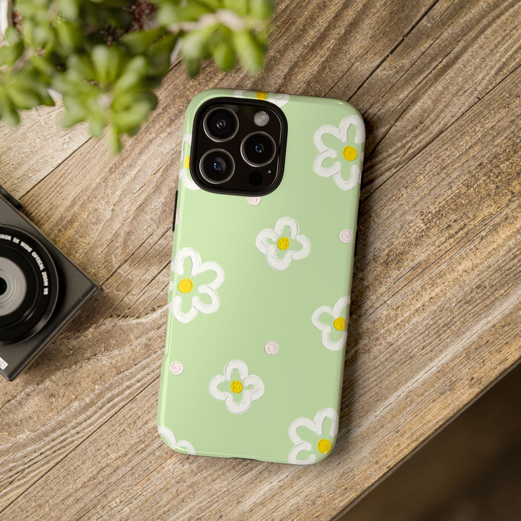 White Daisies Phone Case