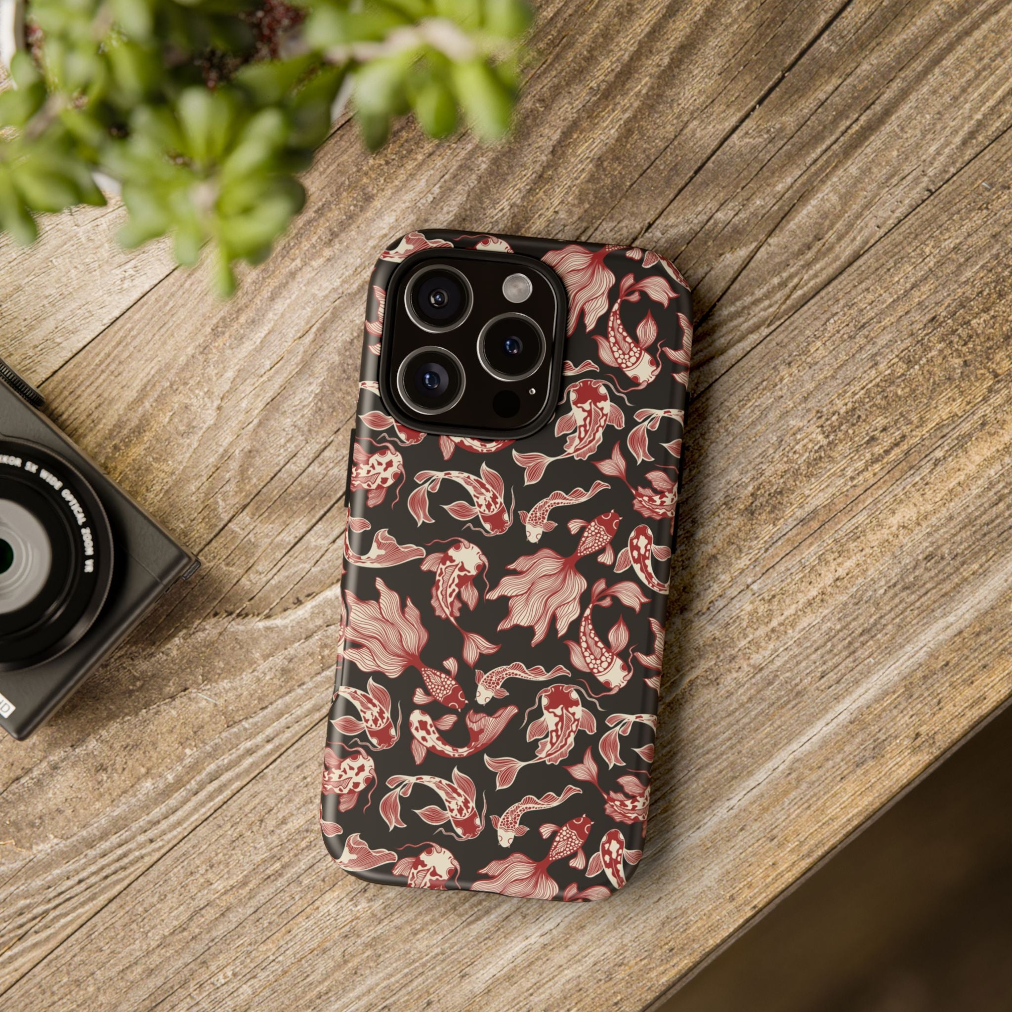 Crimson Koi Phone Case