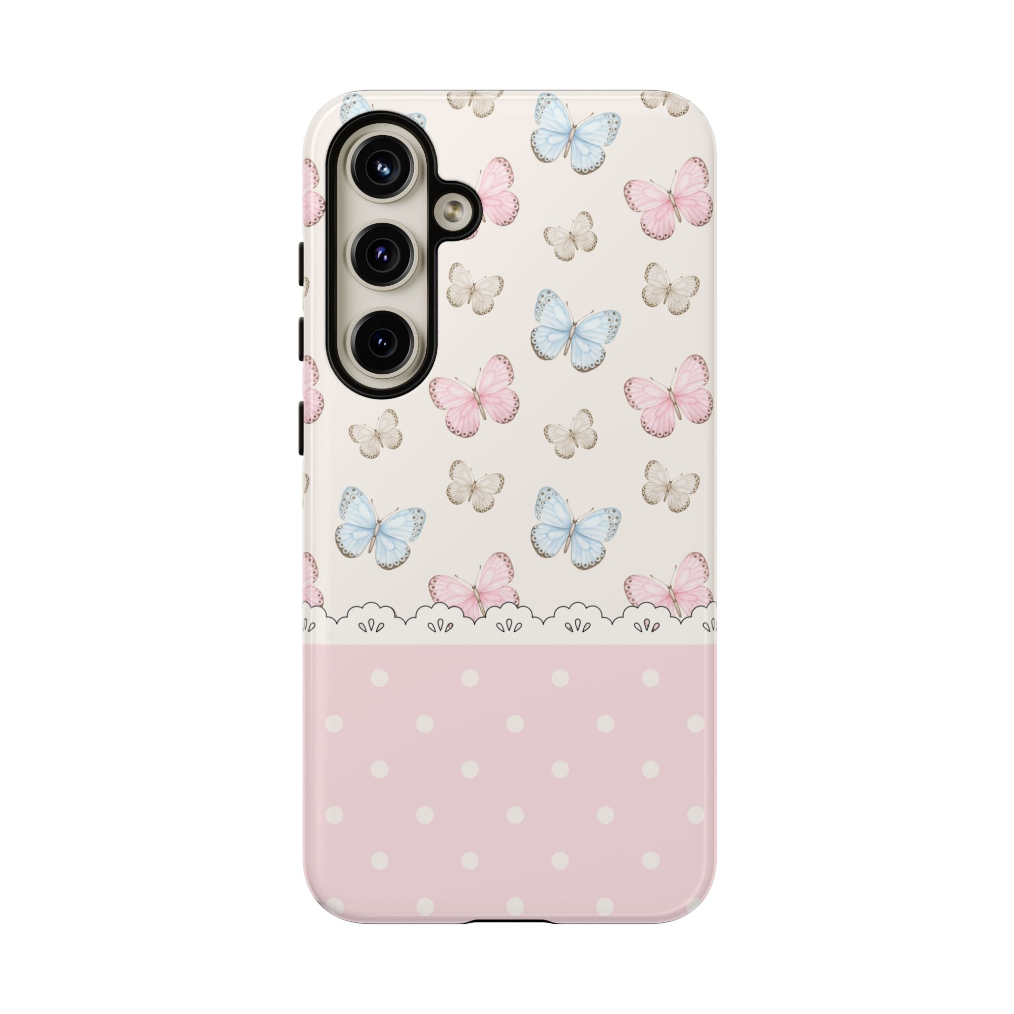 Butterfly Polka Dot Phone Case