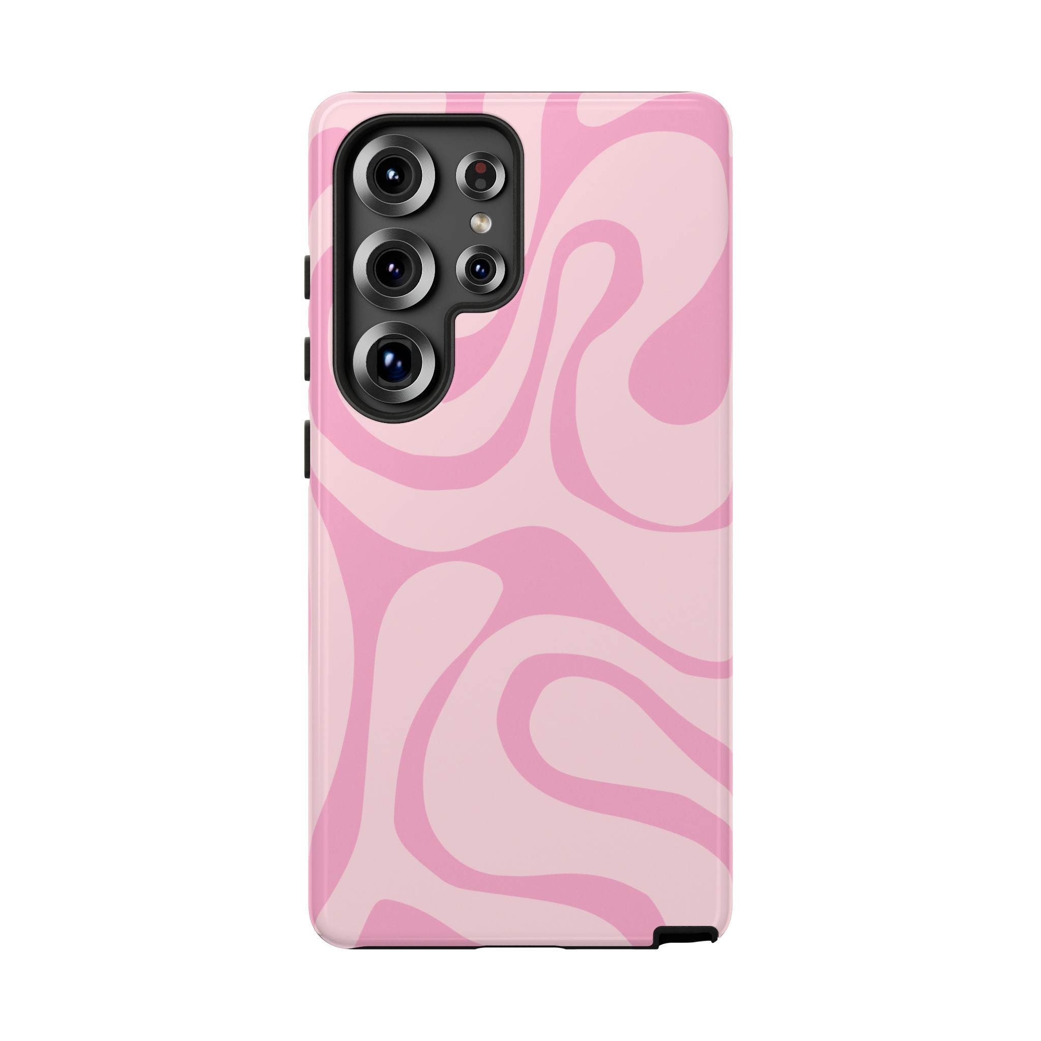 Pink Swirl Pattern Phone Case