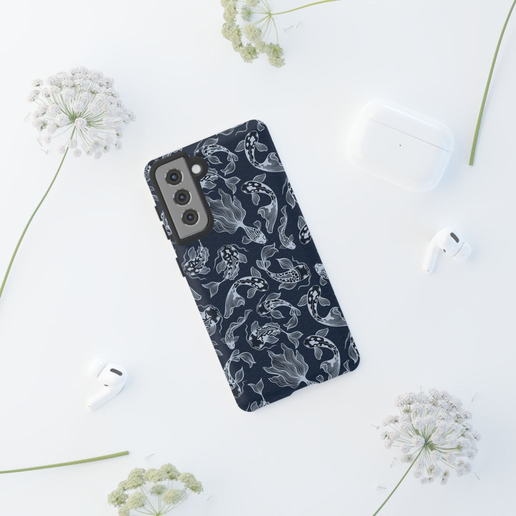 Moonlit Koi Phone Case