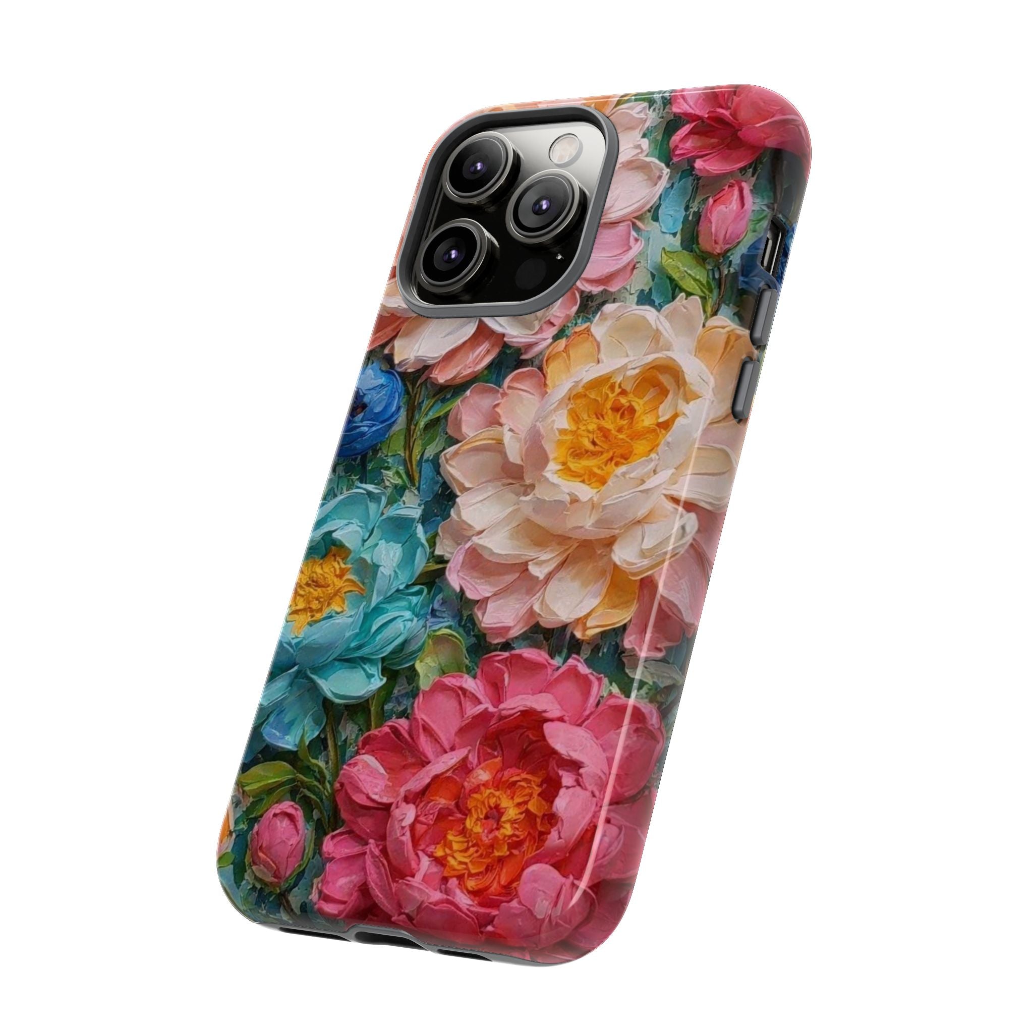 Colorful Peony Phone Case