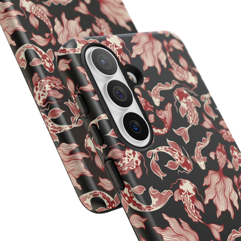 Crimson Koi Phone Case