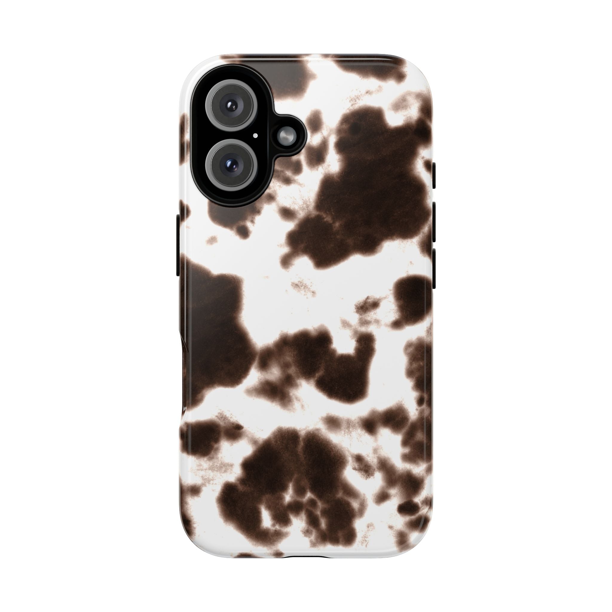 Brown Cow Print Phone Case
