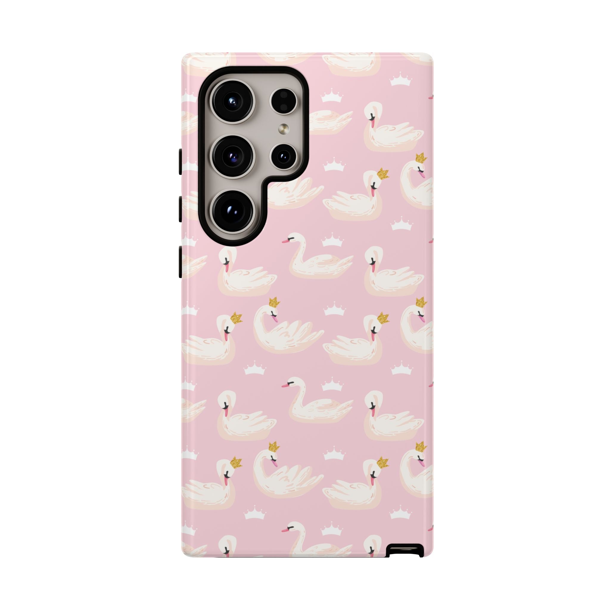 Pink Swan Phone Case