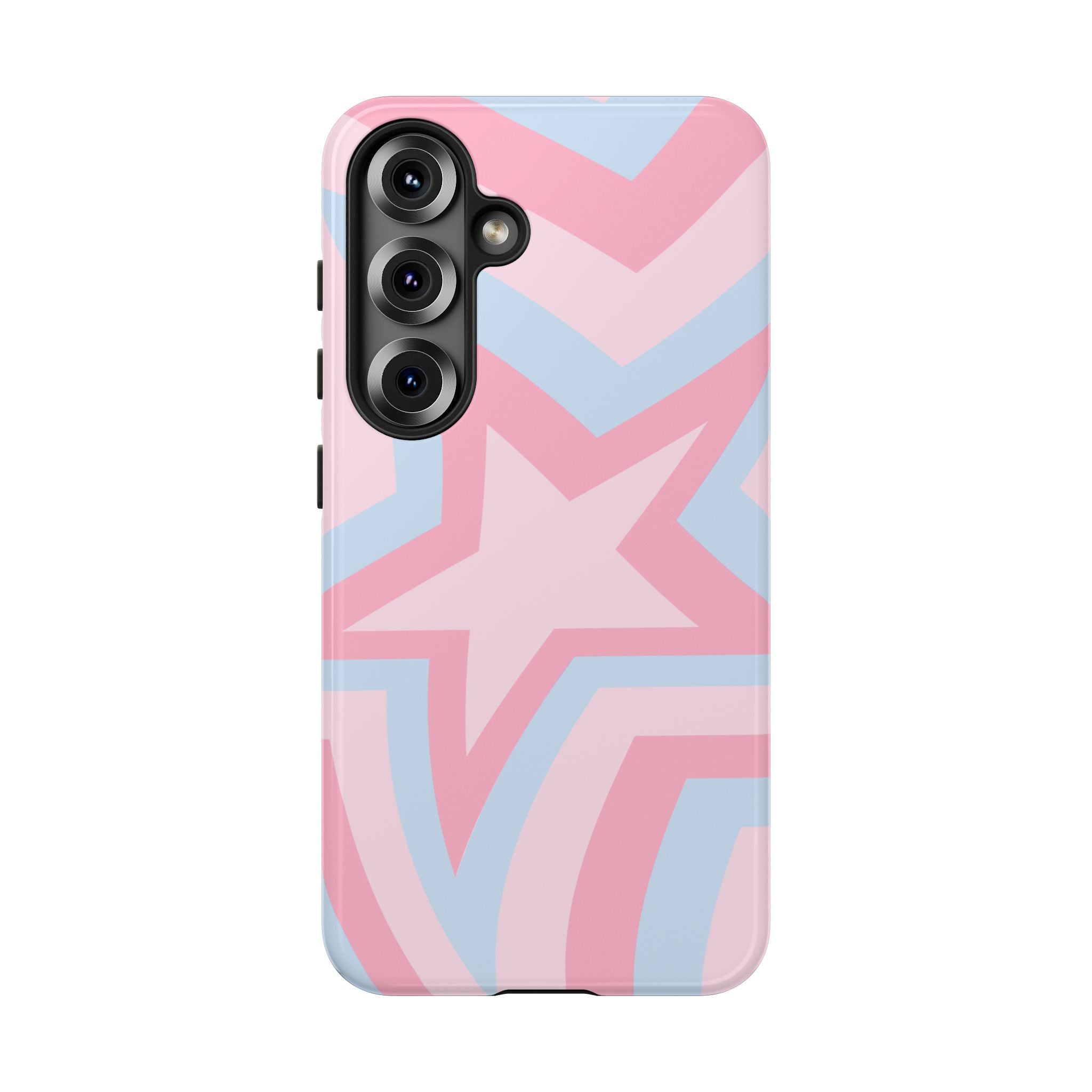 Pink & Blue Pastel Star Phone Case