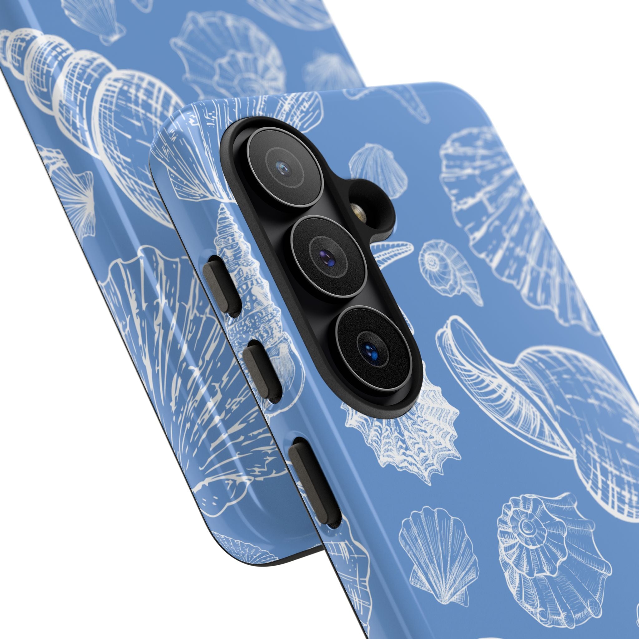 Blue Coastal Shell Phone Case