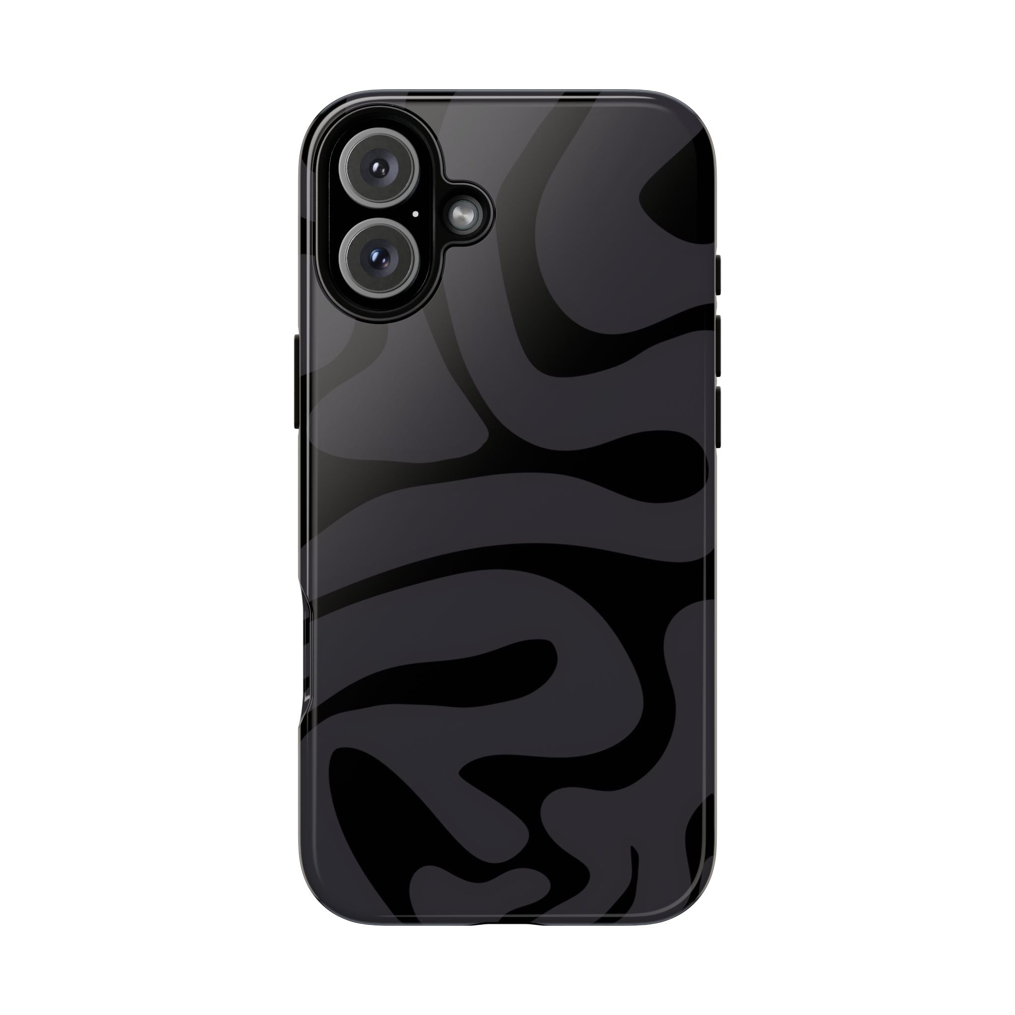Black Swirl Phone Case