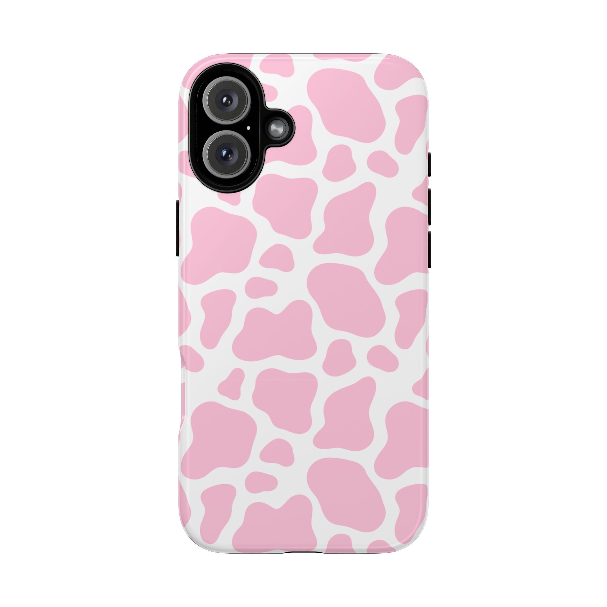 Pink Cow Print Phone Case