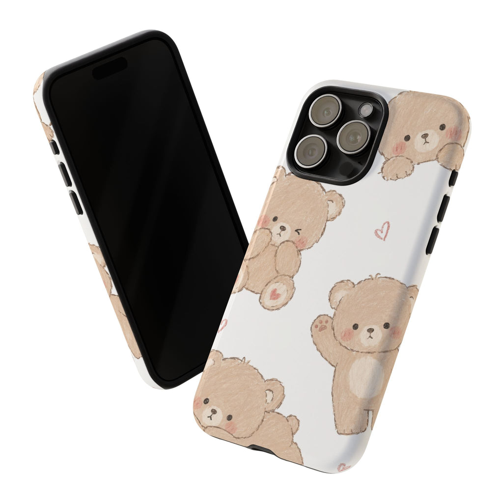 Cute Teddy Bear Phone Case