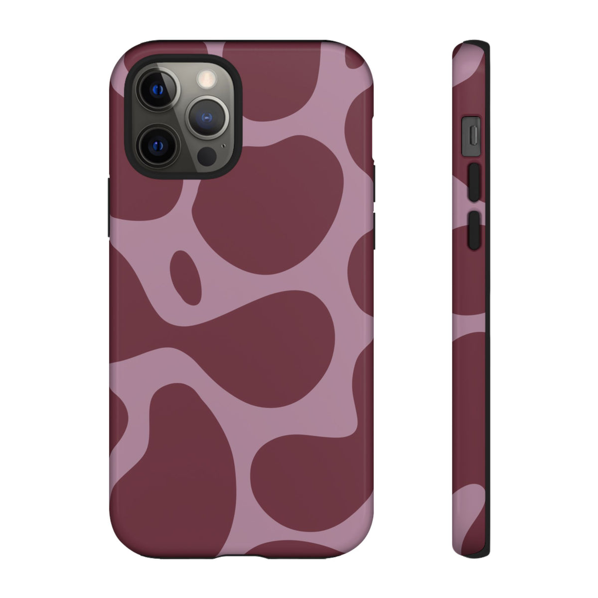 Abstract Burgundy Phone Case