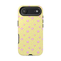 Pink Pixel Hearts and Stars Phone Case