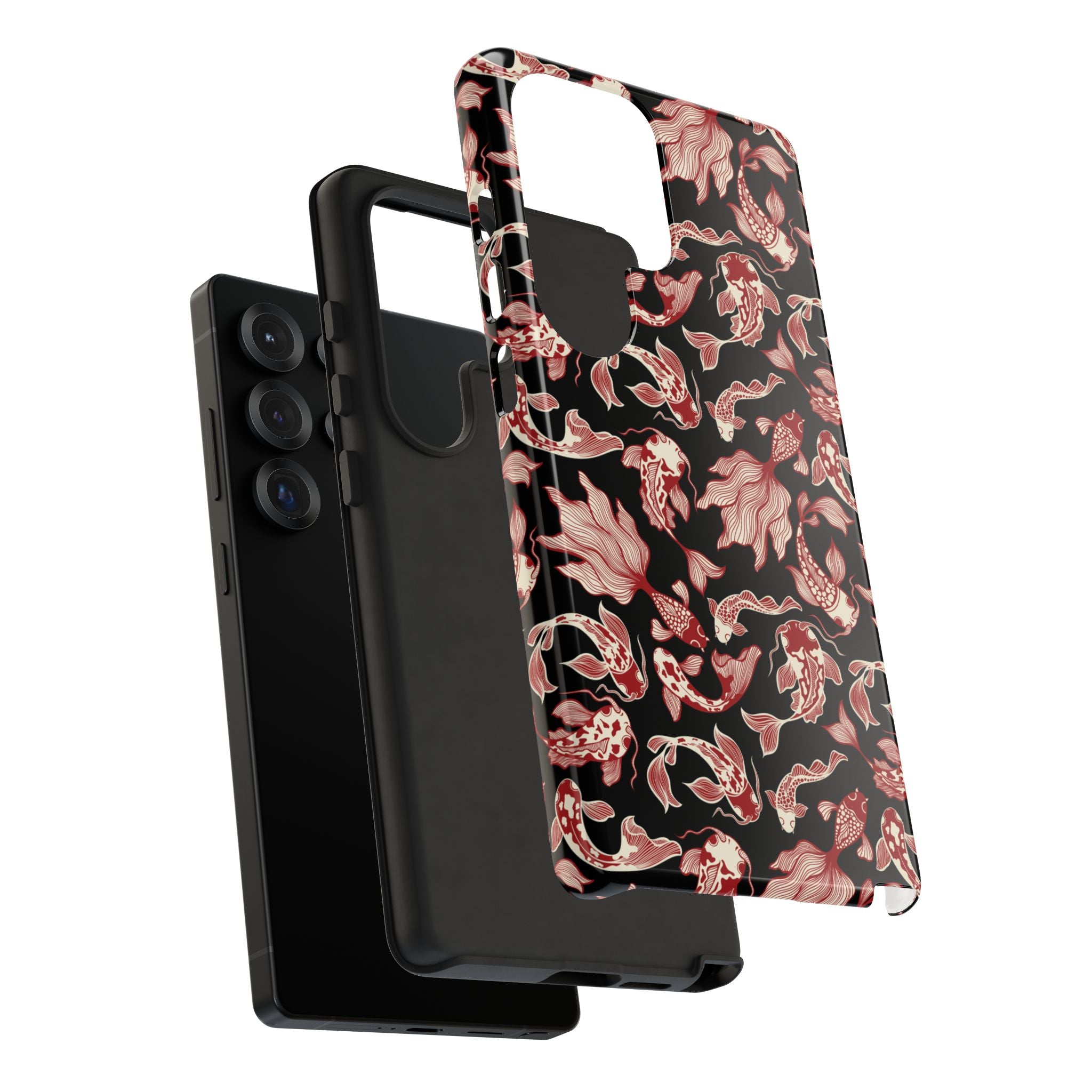 Crimson Koi Phone Case