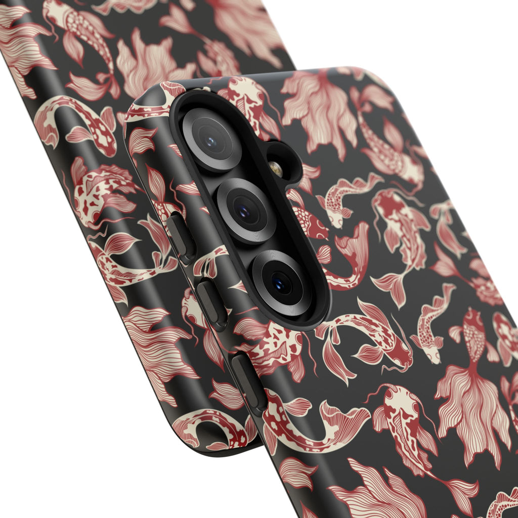 Crimson Koi Phone Case