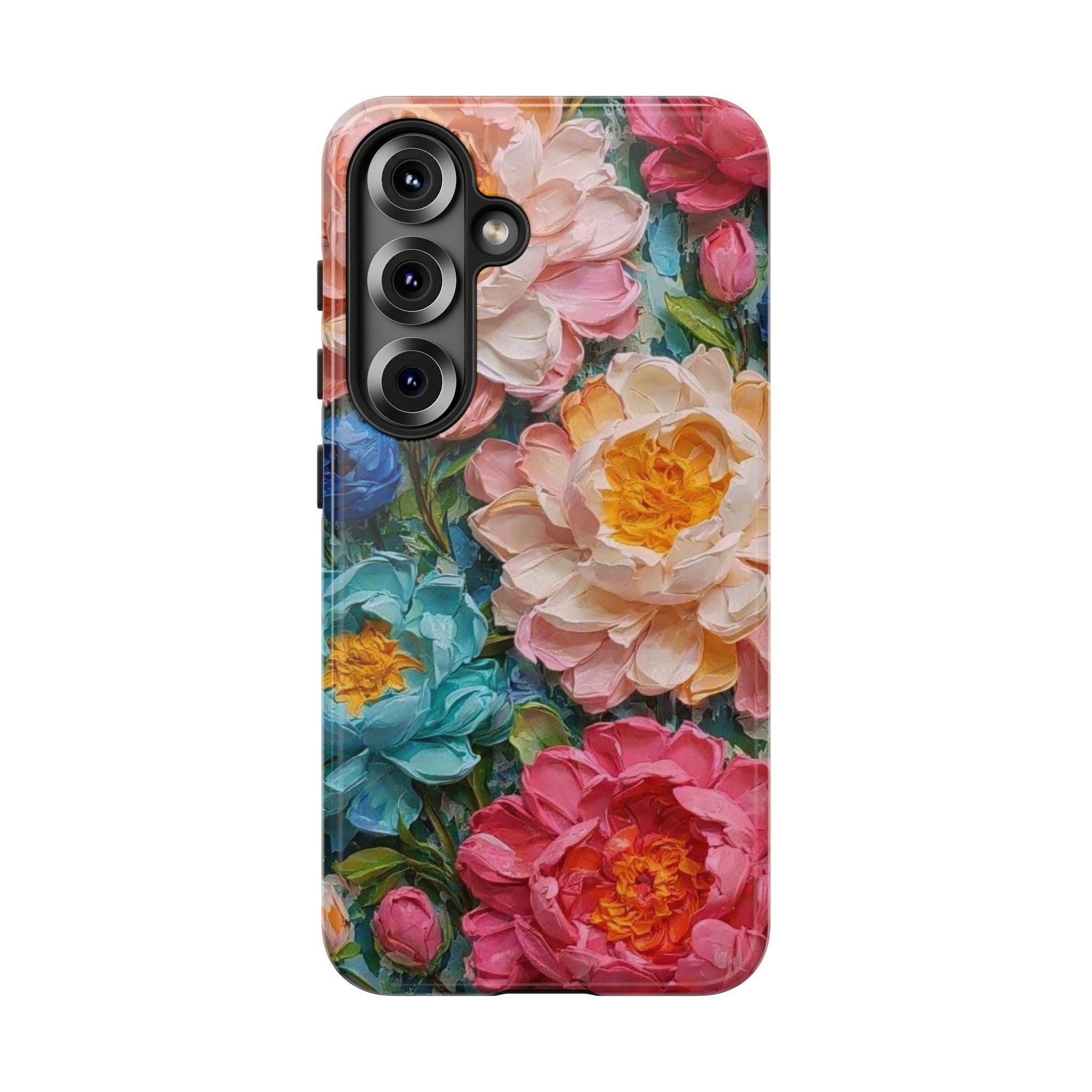 Colorful Peony Phone Case