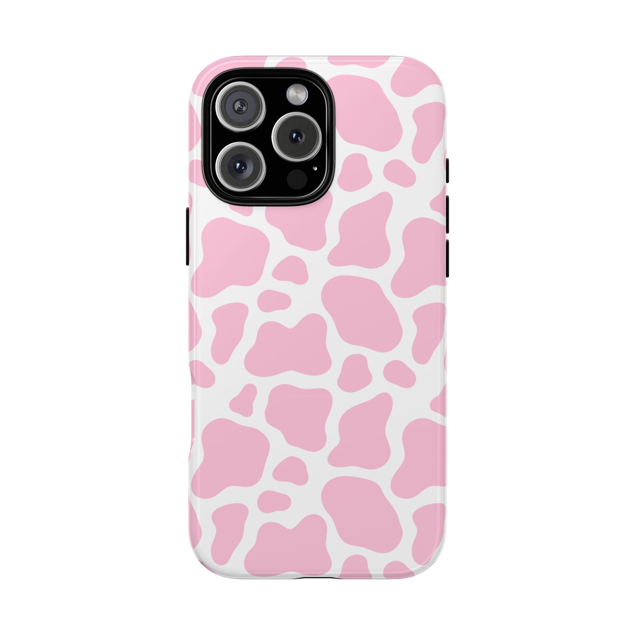 Pink Cow Print Phone Case