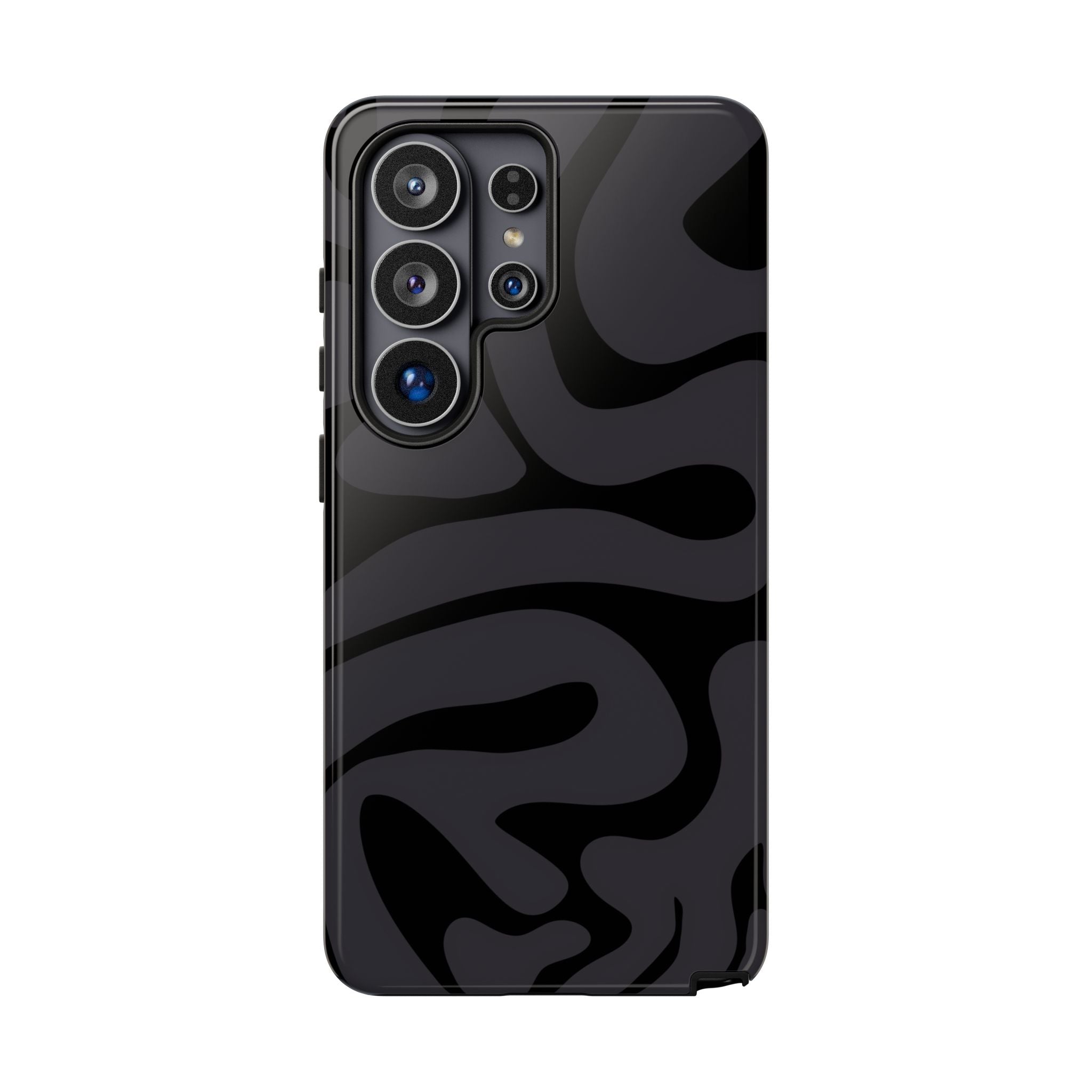 Black Swirl Phone Case