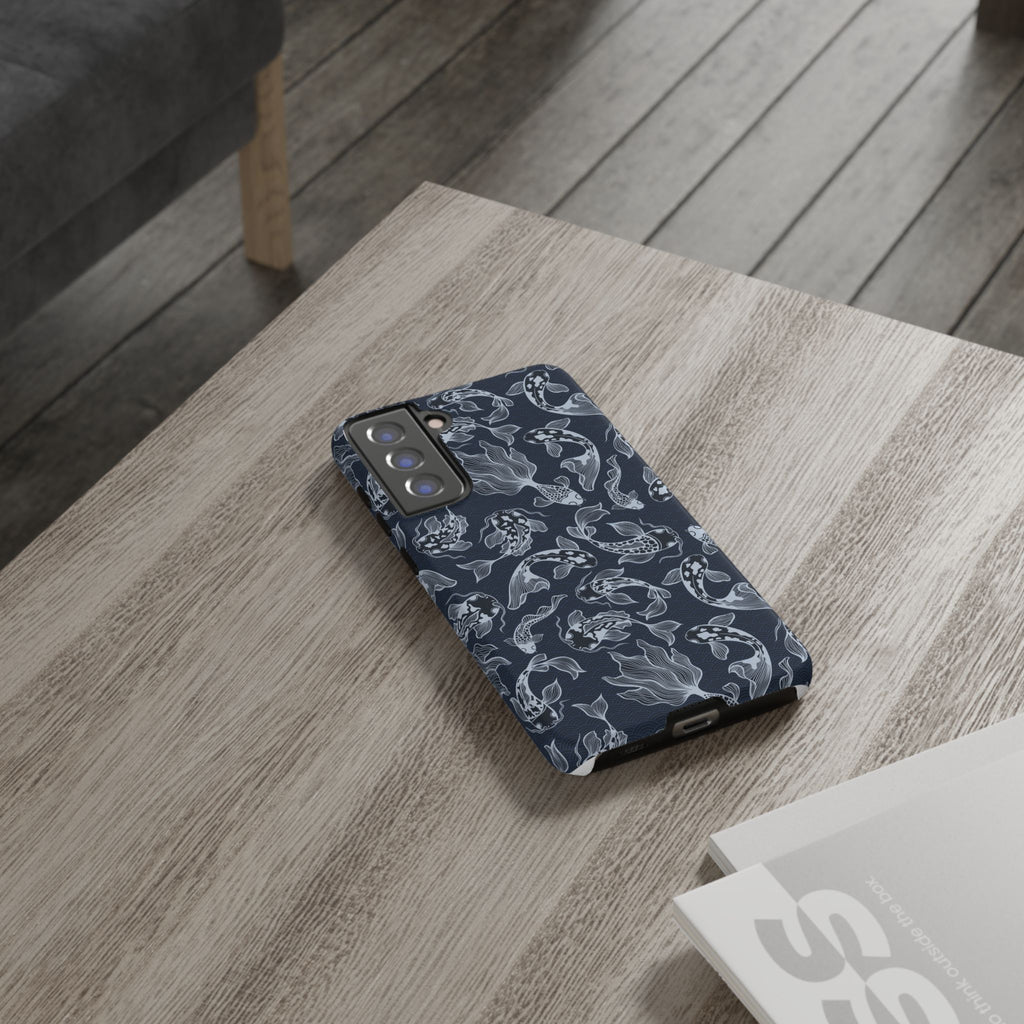 Moonlit Koi Phone Case