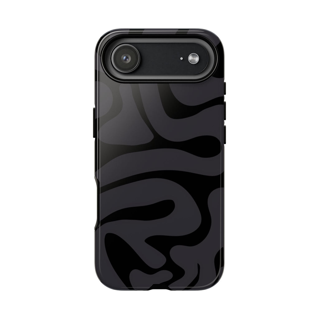Black Swirl Phone Case