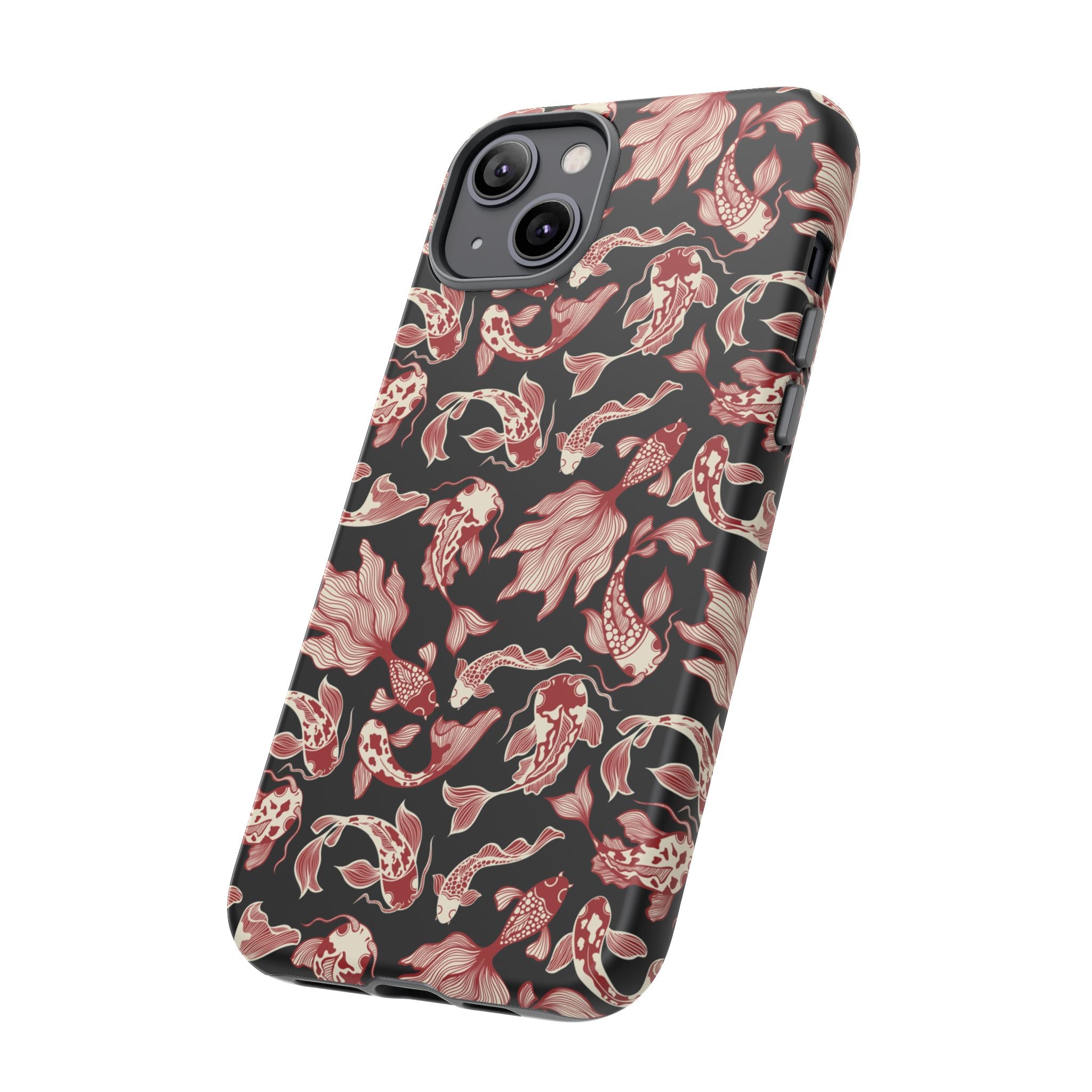 Crimson Koi Phone Case