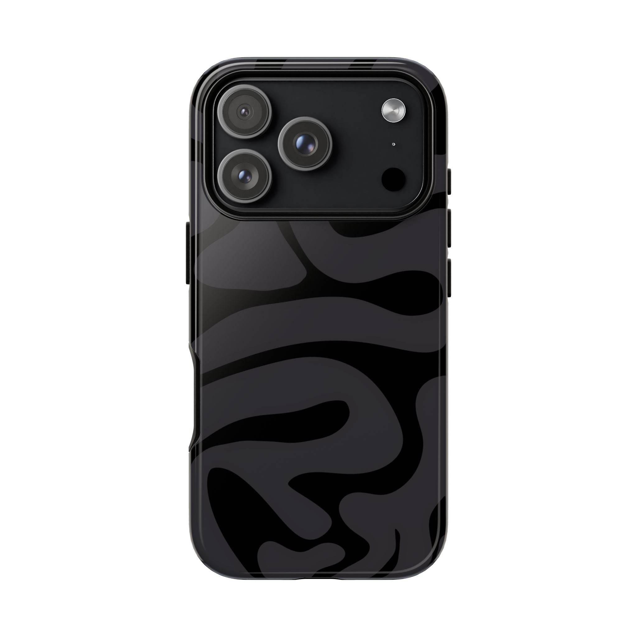 Black Swirl Phone Case