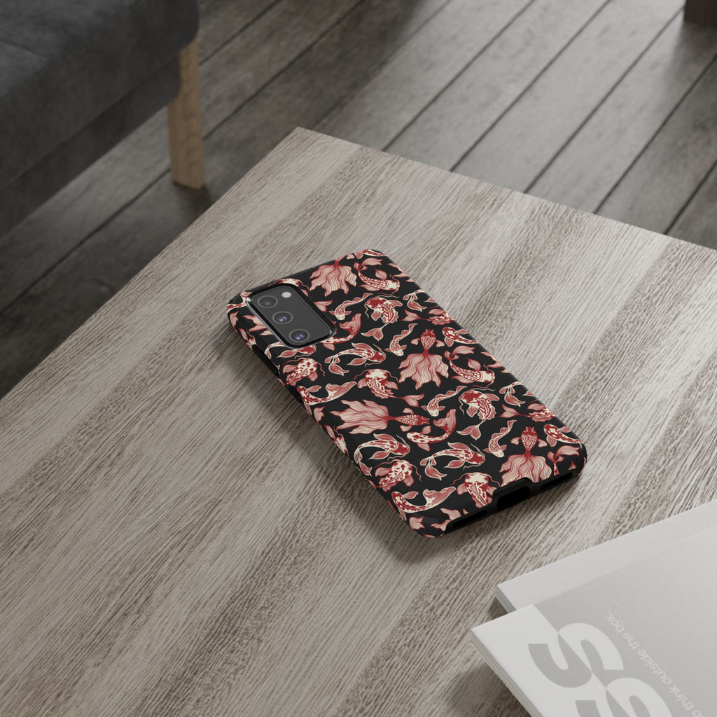 Crimson Koi Phone Case