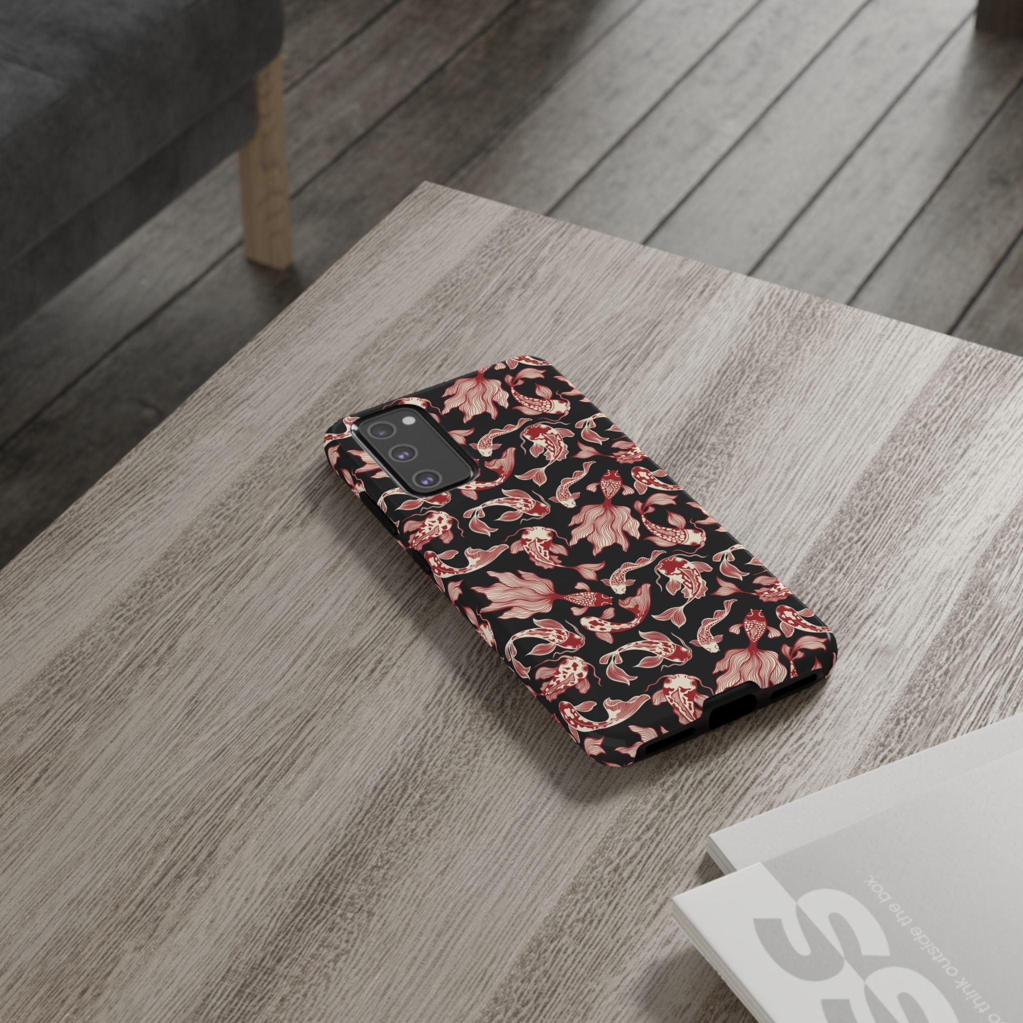 Crimson Koi Phone Case