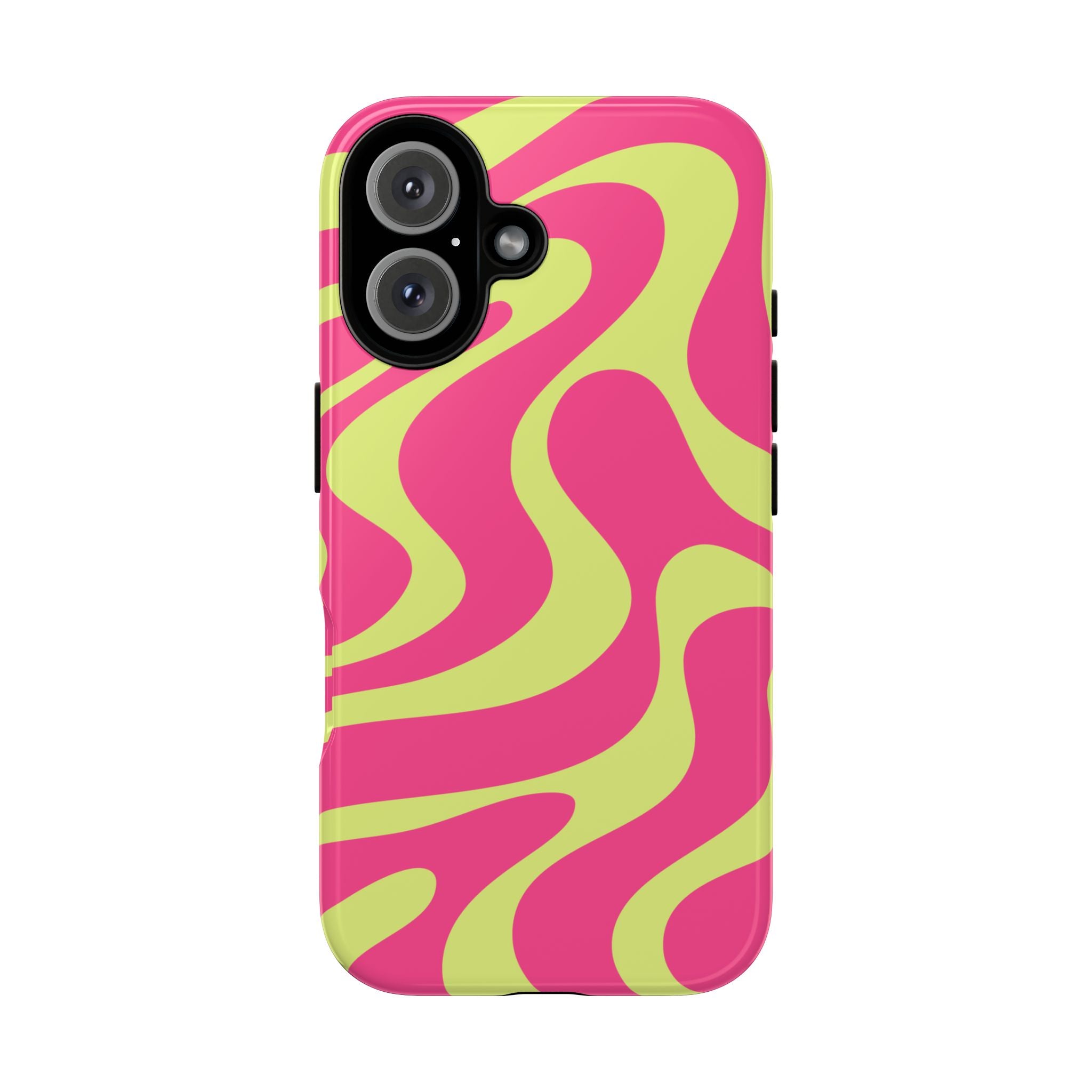 Neon Wavy Phone Case