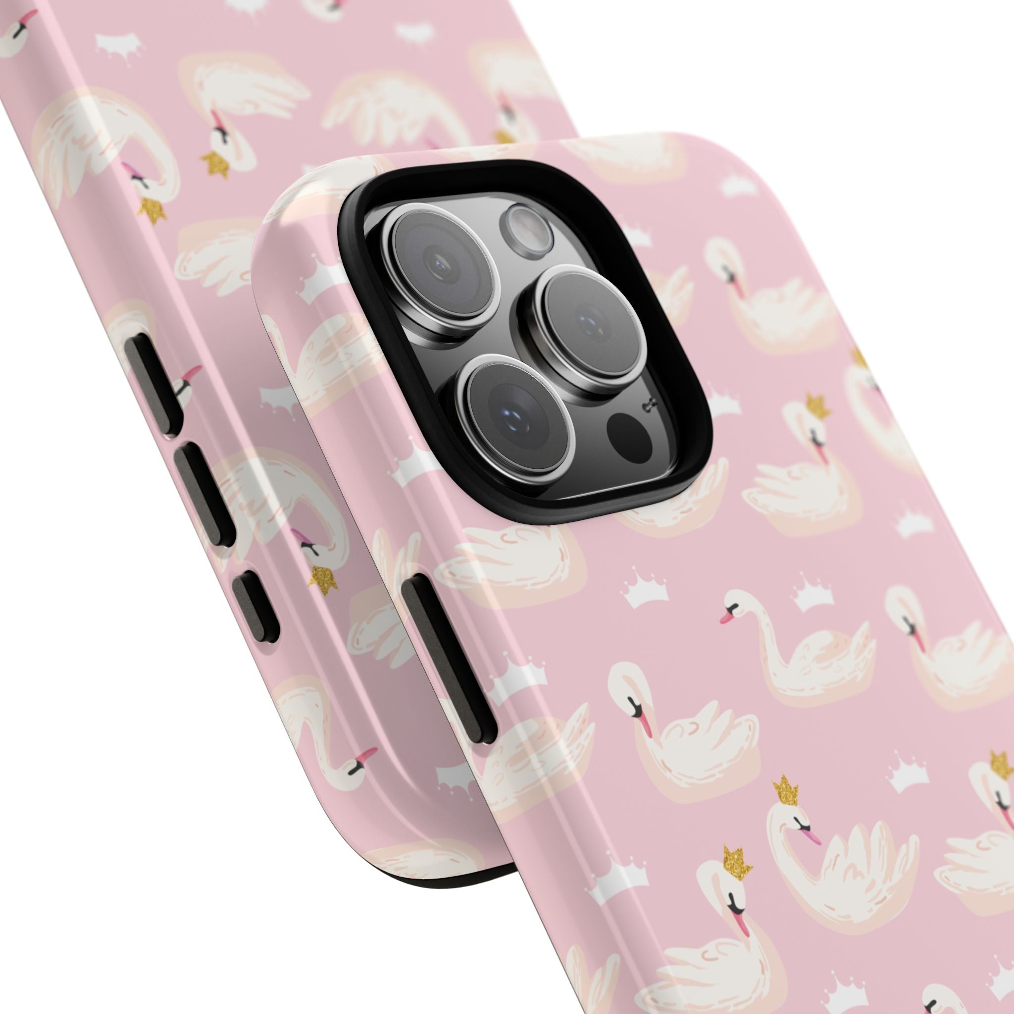 Pink Swan Phone Case
