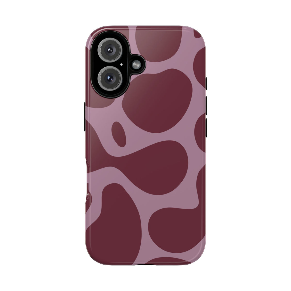 Abstract Burgundy Phone Case