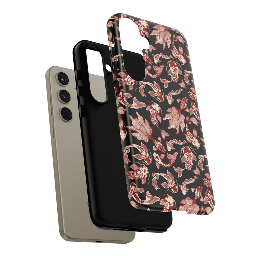Crimson Koi Phone Case