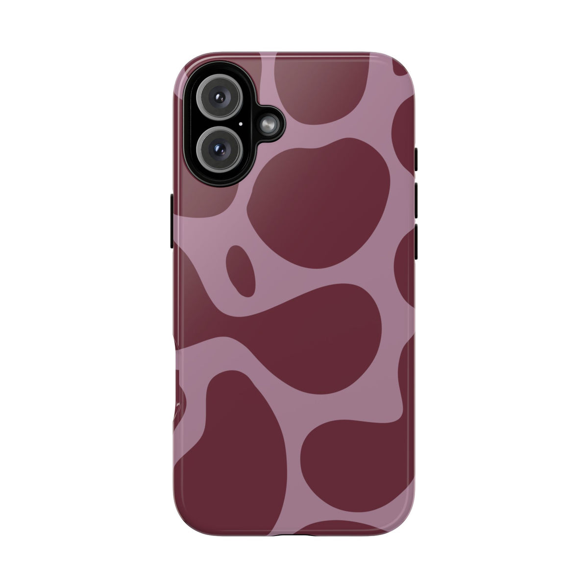 Abstract Burgundy Phone Case