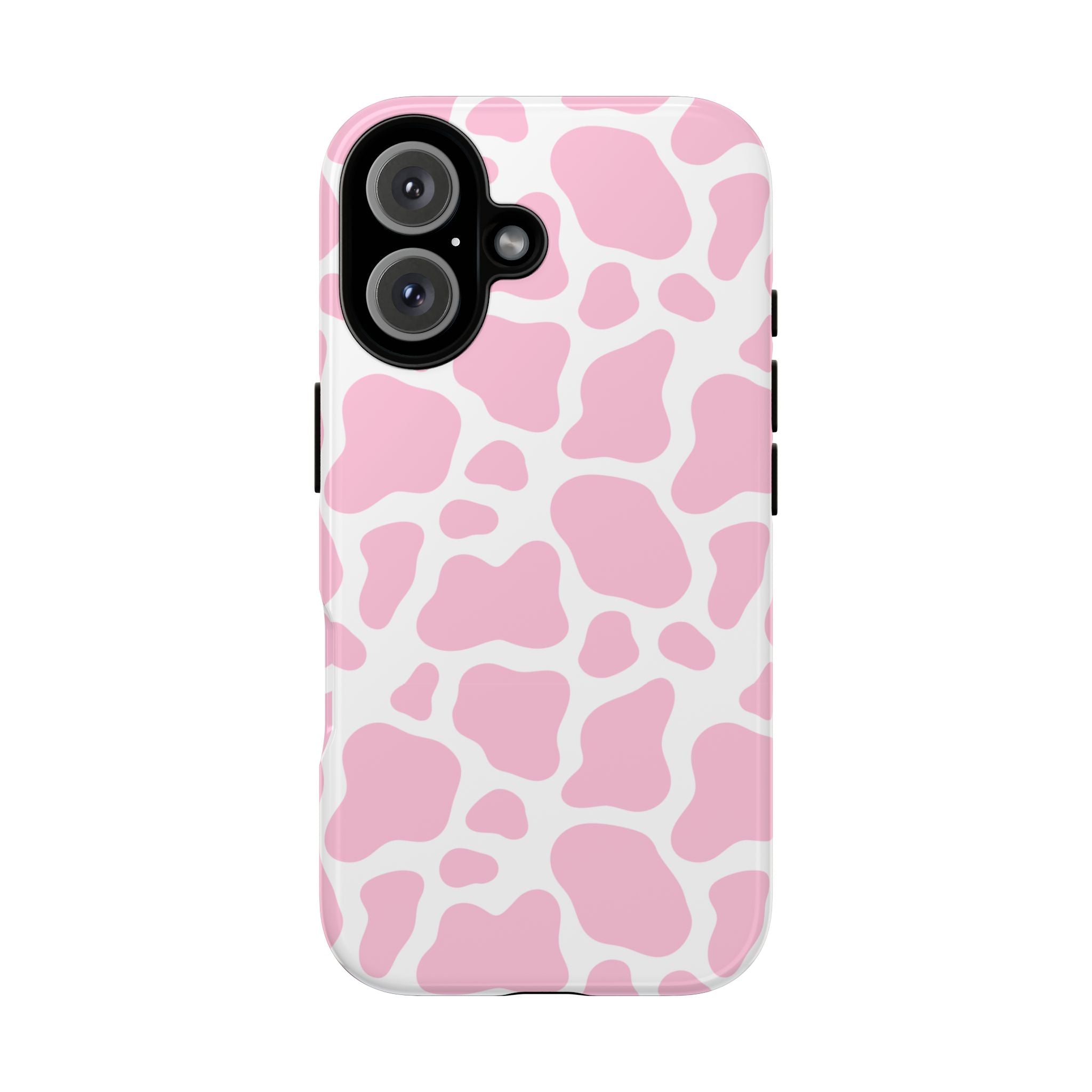 Pink Cow Print Phone Case