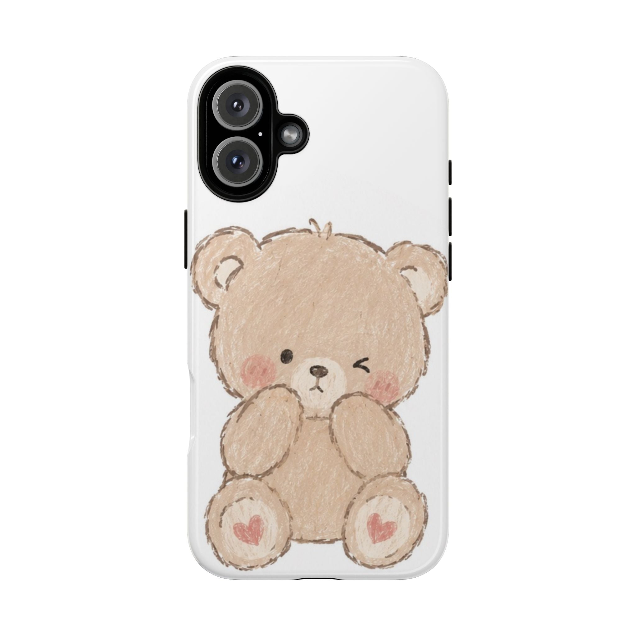 Winking Teddy Bear Phone Case
